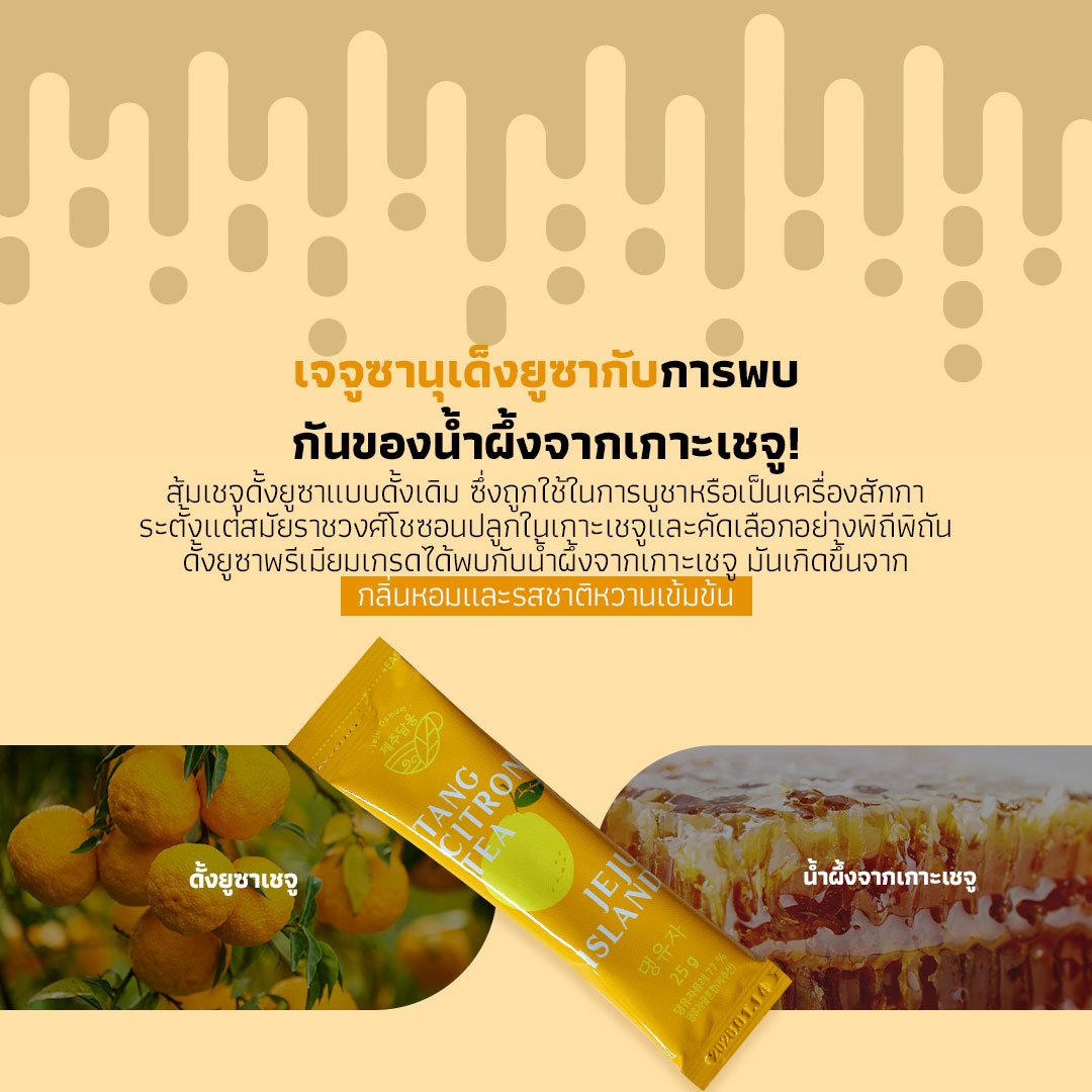 Jeju Damum Tang Citron Tea Stick - Image 4